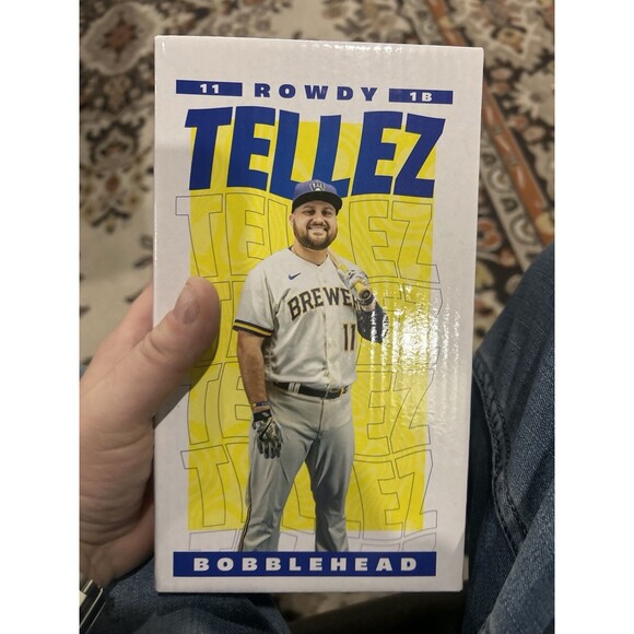 Unbranded Other - Rowdy Tellez Brewers Bobblehead #11 SGA Stadium Giveaway New Boxed